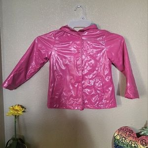 Circo pink raincoat kids size 5